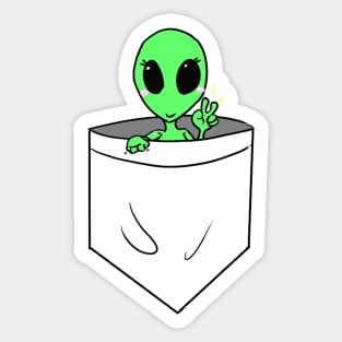 Pocket Cryptid: Alien Sticker